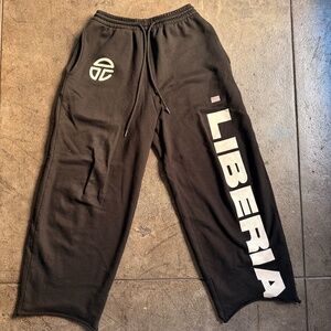 Telfar Embroidered Paris Olympics Sweat Pants .